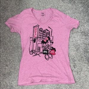 Pink Minnie Mouse NYC Tee TBD Z